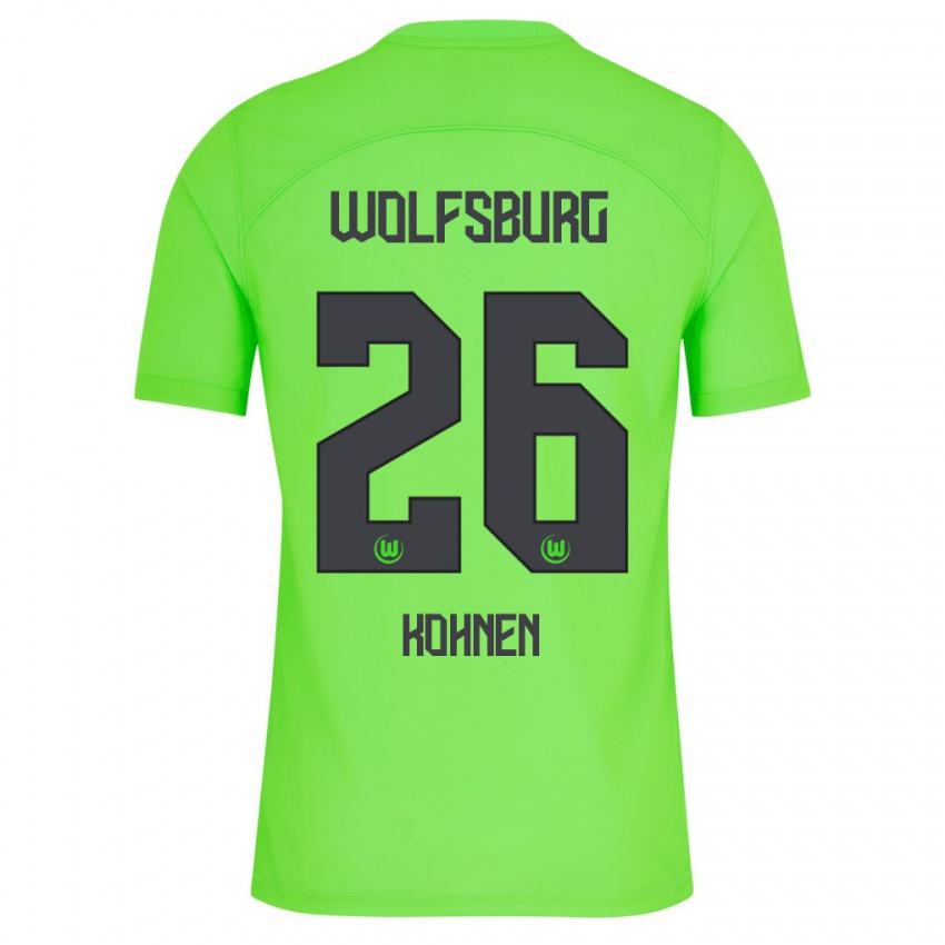 Damen Ben Kohnen #26 Grün Heimtrikot Trikot 2023/24 T-Shirt Österreich