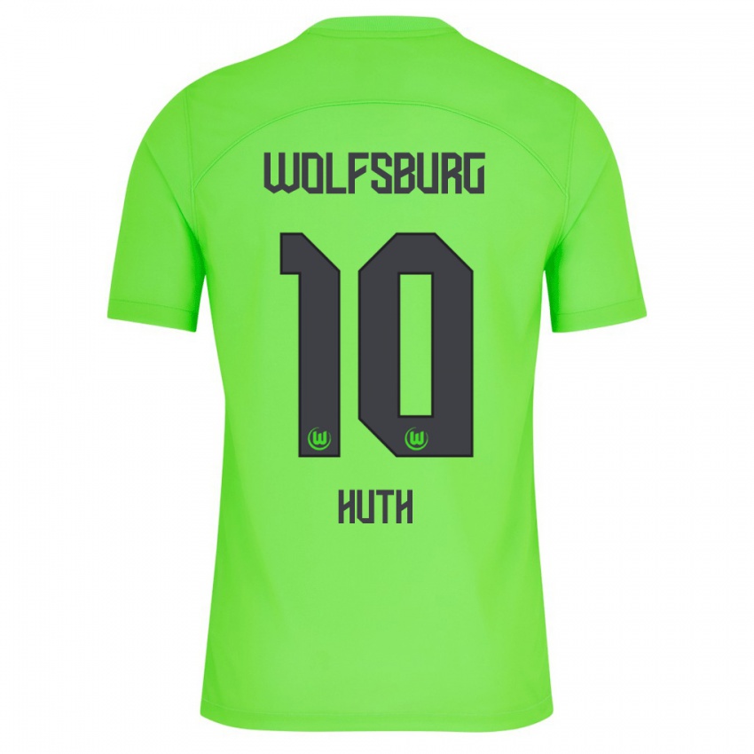 Damen Svenja Huth #10 Grün Heimtrikot Trikot 2023/24 T-Shirt Österreich