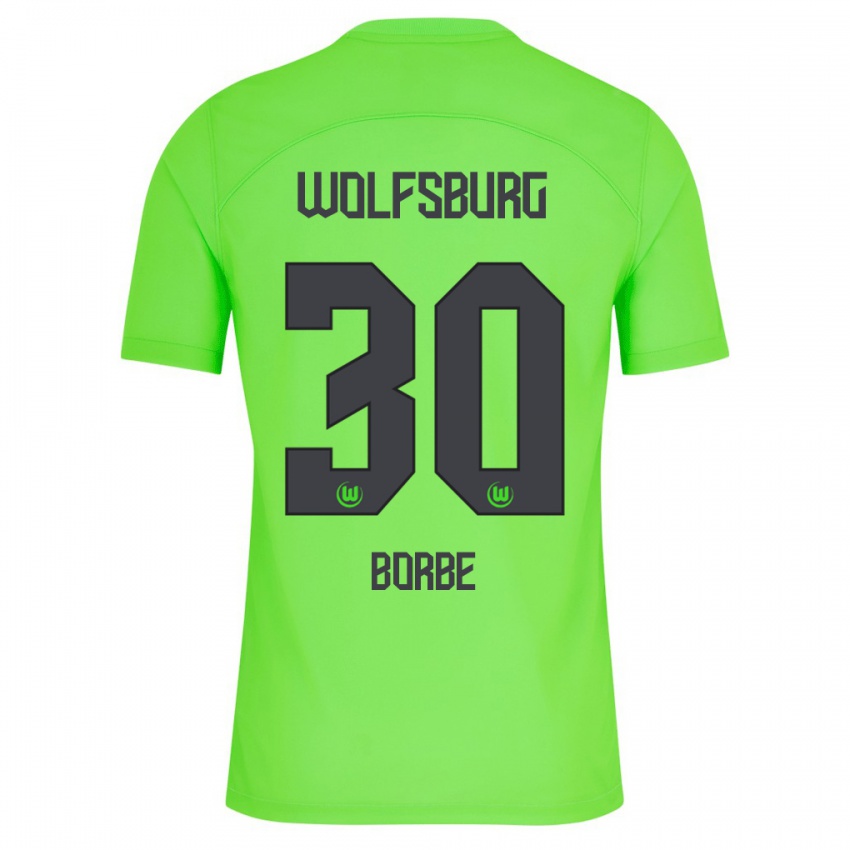 Damen Anneke Borbe #30 Grün Heimtrikot Trikot 2023/24 T-Shirt Österreich