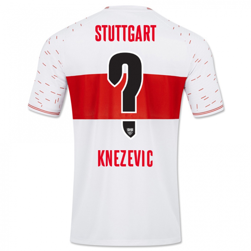 Damen Ivan Knezevic #0 Weiß Heimtrikot Trikot 2023/24 T-Shirt Österreich