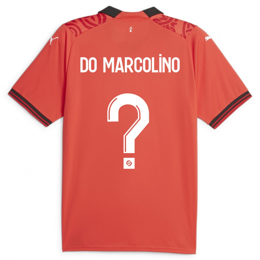 Damen Arsène Do Marcolino #0 Rot Heimtrikot Trikot 2023/24 T-Shirt Österreich
