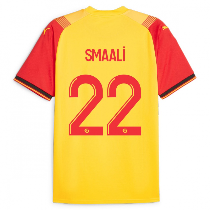 Damen Emma Smaali #22 Gelb Heimtrikot Trikot 2023/24 T-Shirt Österreich
