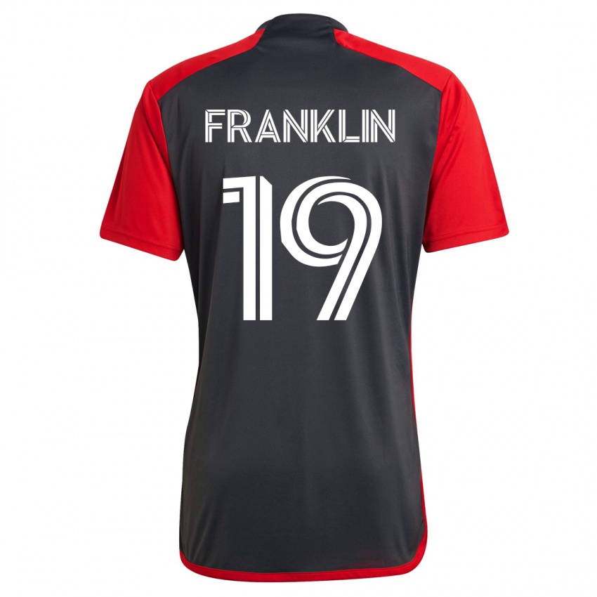 Damen Kobe Franklin #19 Grau Heimtrikot Trikot 2023/24 T-Shirt Österreich