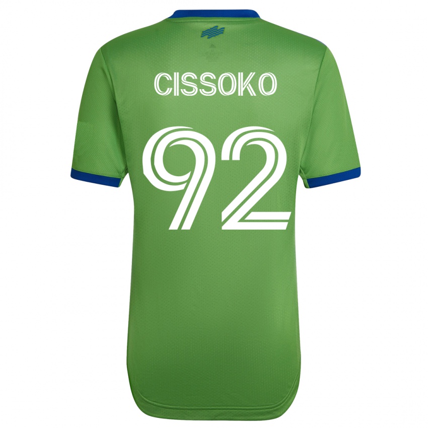 Damen Abdoulaye Cissoko #92 Grün Heimtrikot Trikot 2023/24 T-Shirt Österreich