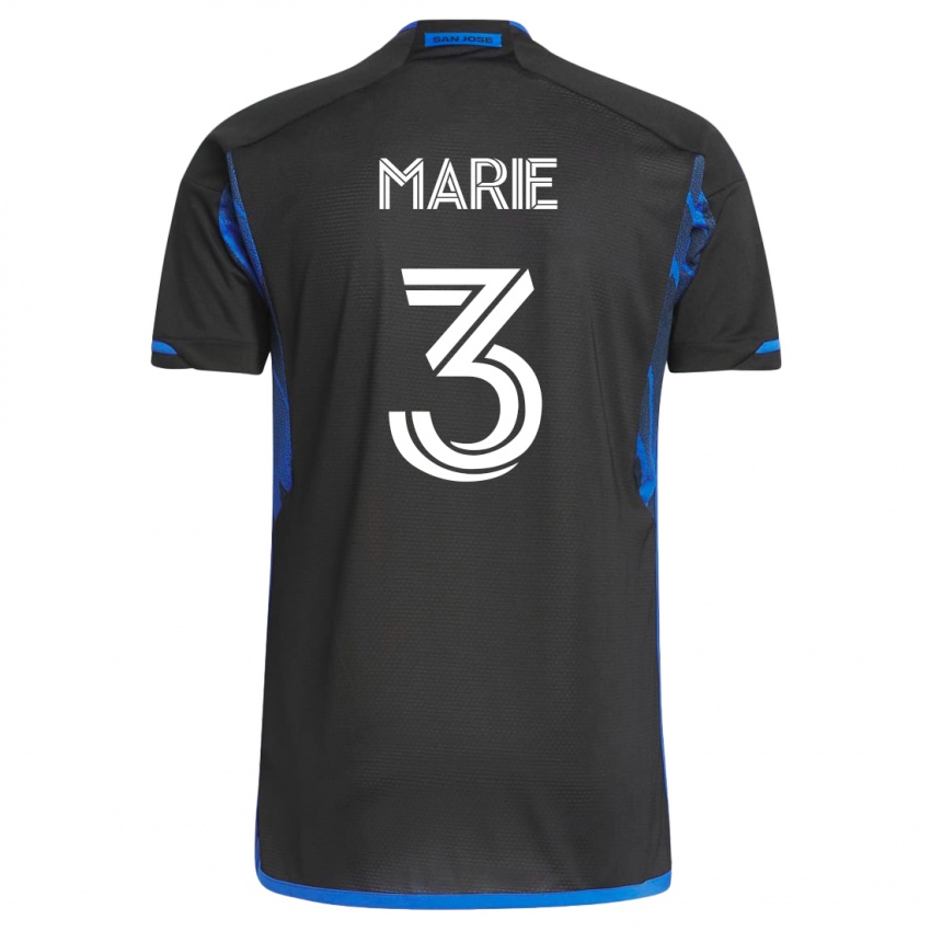 Damen Paul Marie #3 Blau Schwarz Heimtrikot Trikot 2023/24 T-Shirt Österreich