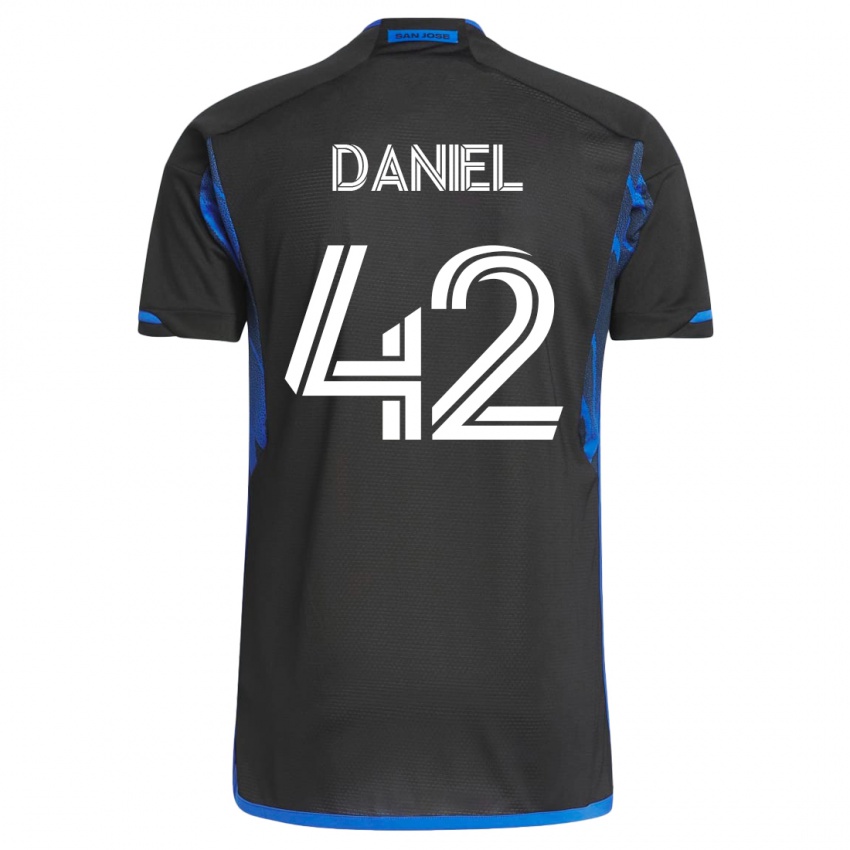 Damen Daniel #42 Blau Schwarz Heimtrikot Trikot 2023/24 T-Shirt Österreich