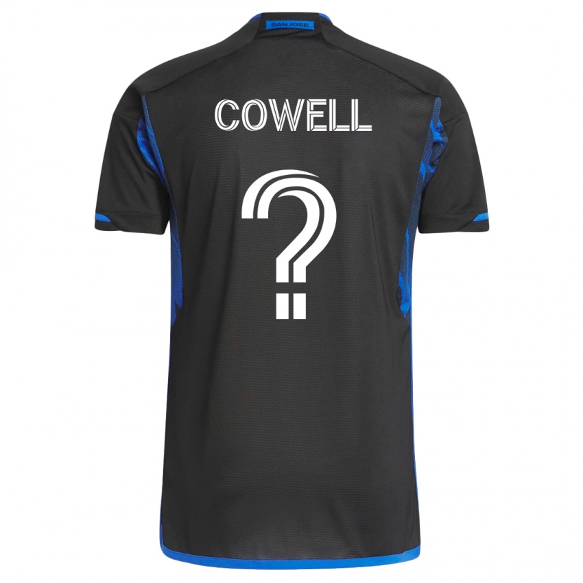 Damen Chance Cowell #0 Blau Schwarz Heimtrikot Trikot 2023/24 T-Shirt Österreich