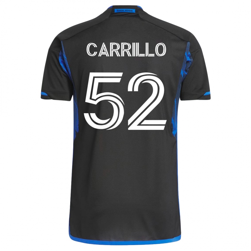 Damen Israel Carrillo #52 Blau Schwarz Heimtrikot Trikot 2023/24 T-Shirt Österreich