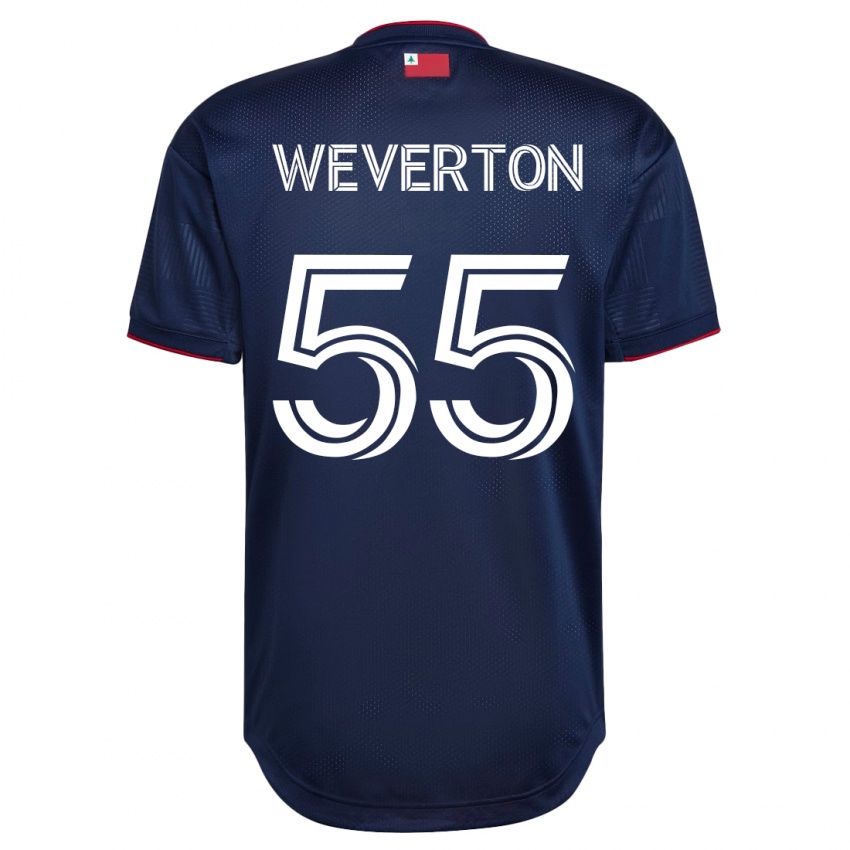 Damen Weverton #55 Marine Heimtrikot Trikot 2023/24 T-Shirt Österreich