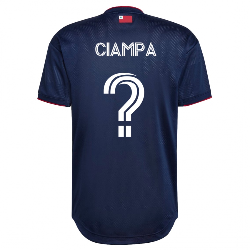 Damen Giuseppe Ciampa #0 Marine Heimtrikot Trikot 2023/24 T-Shirt Österreich