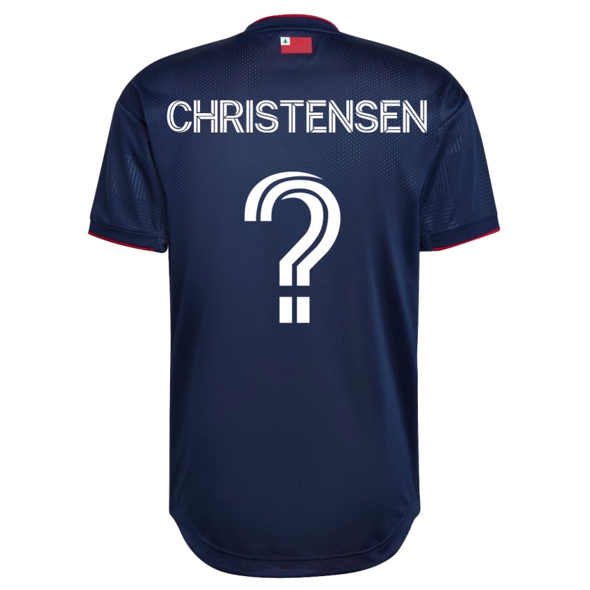 Damen Kevin Christensen #0 Marine Heimtrikot Trikot 2023/24 T-Shirt Österreich