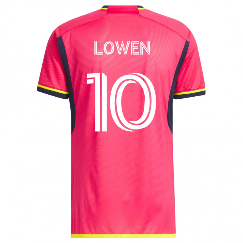 Damen Eduard Löwen #10 Rosa Heimtrikot Trikot 2023/24 T-Shirt Österreich