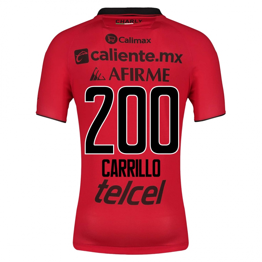 Damen Manuel Carrillo #200 Rot Heimtrikot Trikot 2023/24 T-Shirt Österreich