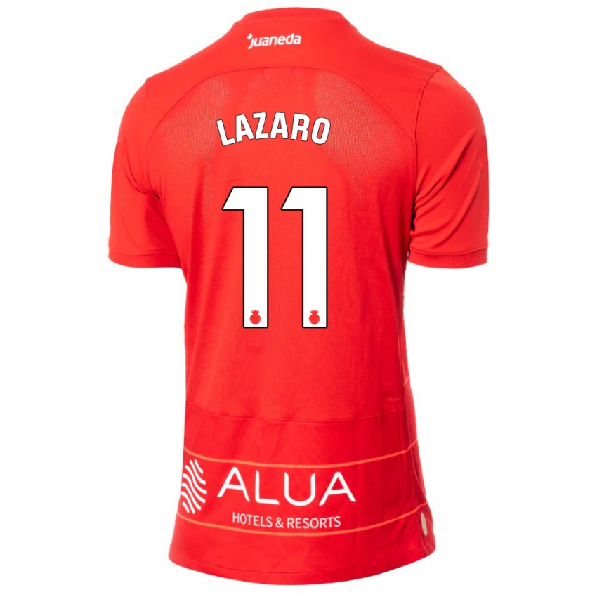 Damen Victor Lázaro #11 Rot Heimtrikot Trikot 2023/24 T-Shirt Österreich
