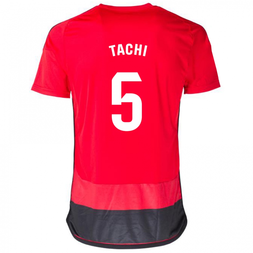 Damen Tachi #5 Rot Schwarz Heimtrikot Trikot 2023/24 T-Shirt Österreich