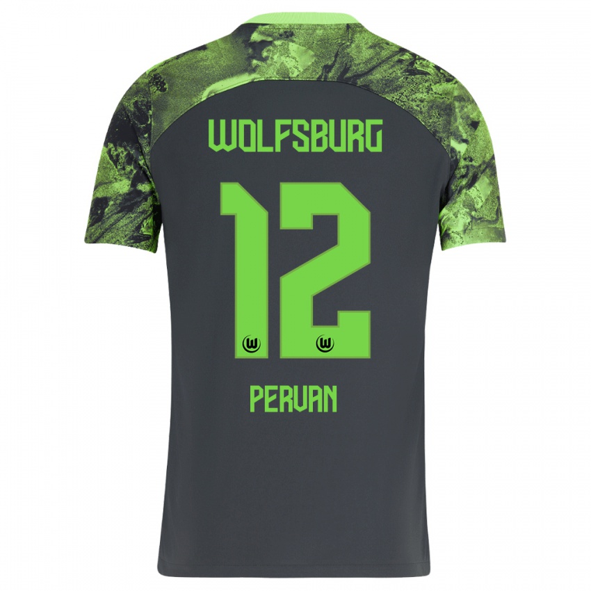 Damen Pavao Pervan #12 Dunkelgrau Auswärtstrikot Trikot 2023/24 T-Shirt Österreich