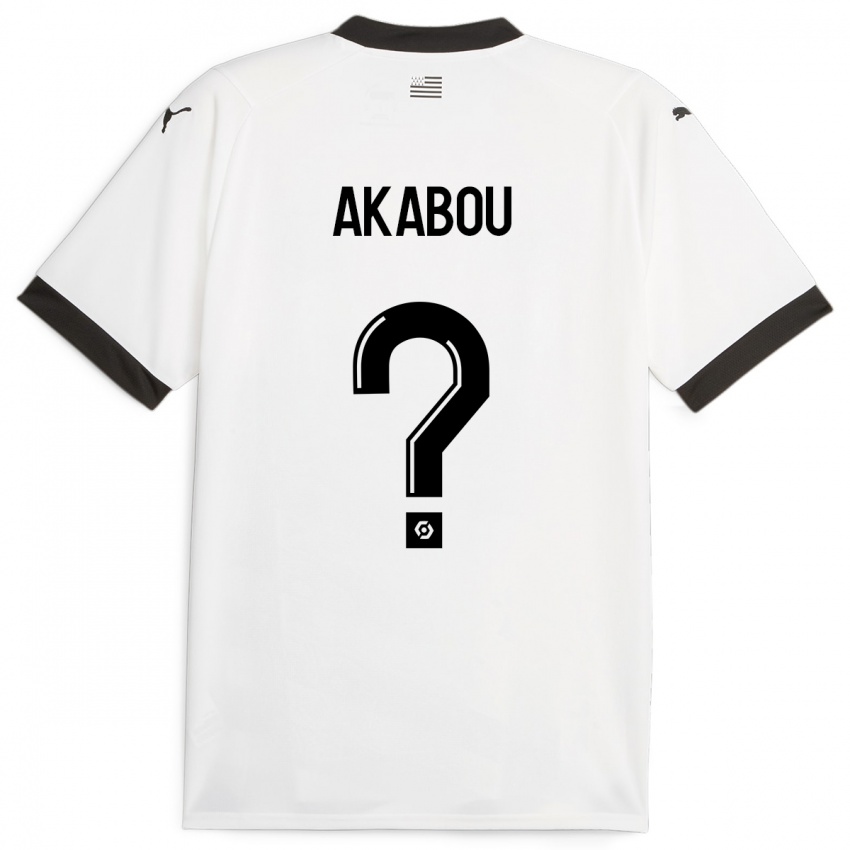 Damen Ayoube Akabou #0 Weiß Auswärtstrikot Trikot 2023/24 T-Shirt Österreich