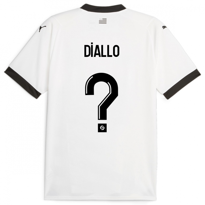 Damen Amadou Diallo #0 Weiß Auswärtstrikot Trikot 2023/24 T-Shirt Österreich