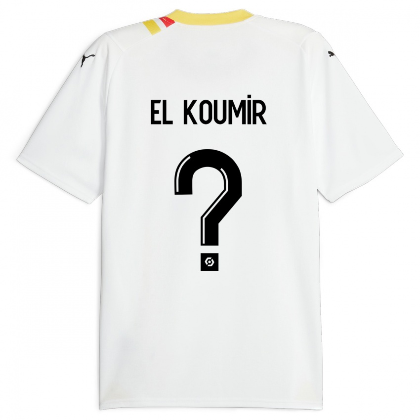 Damen Kaïna El Koumir #0 Schwarz Auswärtstrikot Trikot 2023/24 T-Shirt Österreich