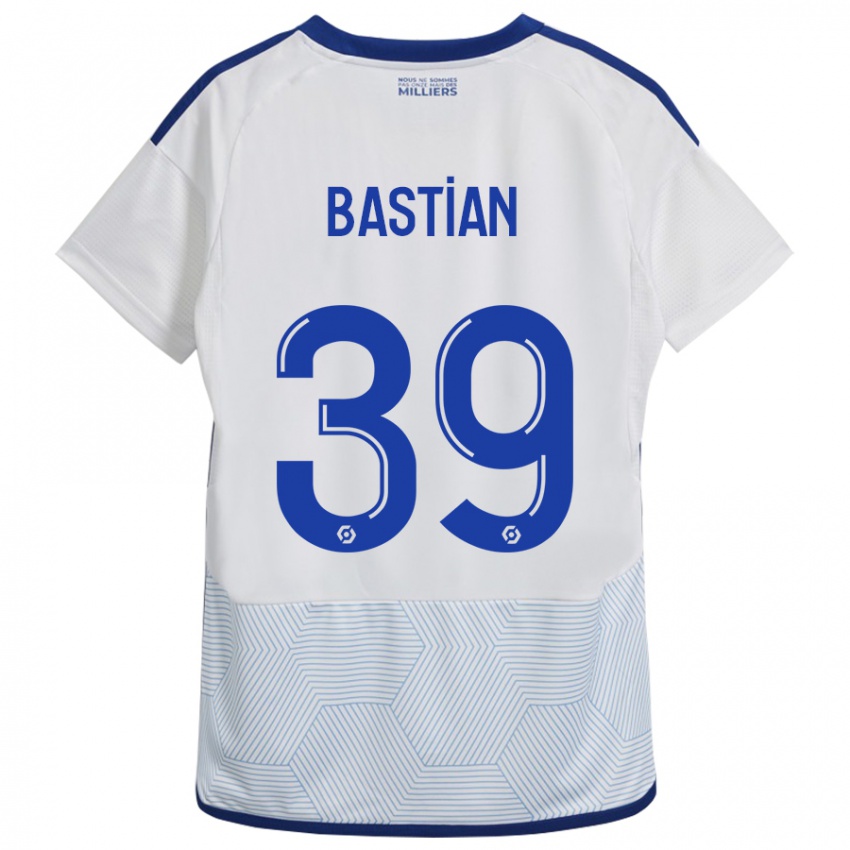 Damen Maxime Bastian #39 Weiß Auswärtstrikot Trikot 2023/24 T-Shirt Österreich