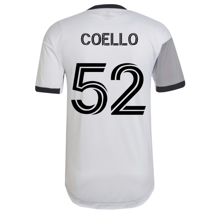 Damen Alonso Coello #52 Weiß Auswärtstrikot Trikot 2023/24 T-Shirt Österreich