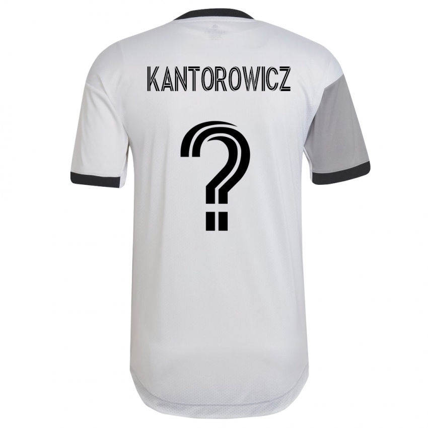 Damen Dominic Kantorowicz #0 Weiß Auswärtstrikot Trikot 2023/24 T-Shirt Österreich