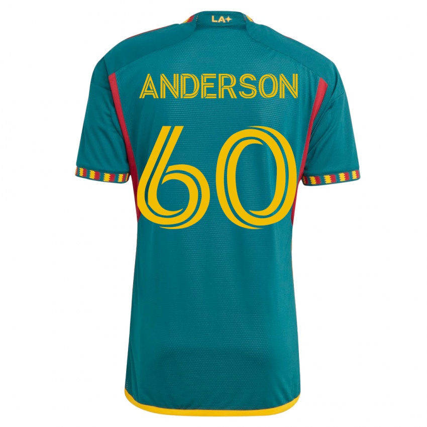 Damen Nolan Anderson #60 Grün Auswärtstrikot Trikot 2023/24 T-Shirt Österreich
