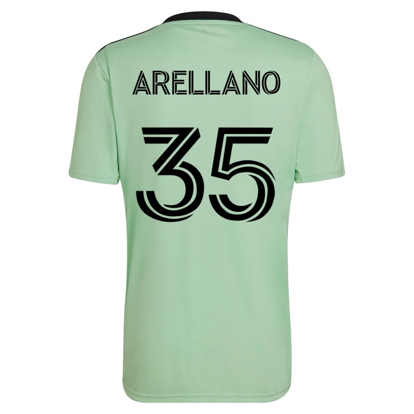 Damen Bryan Arellano #35 Hellgrün Auswärtstrikot Trikot 2023/24 T-Shirt Österreich