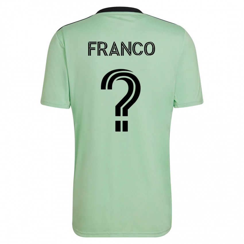 Damen Jordan Franco #0 Hellgrün Auswärtstrikot Trikot 2023/24 T-Shirt Österreich