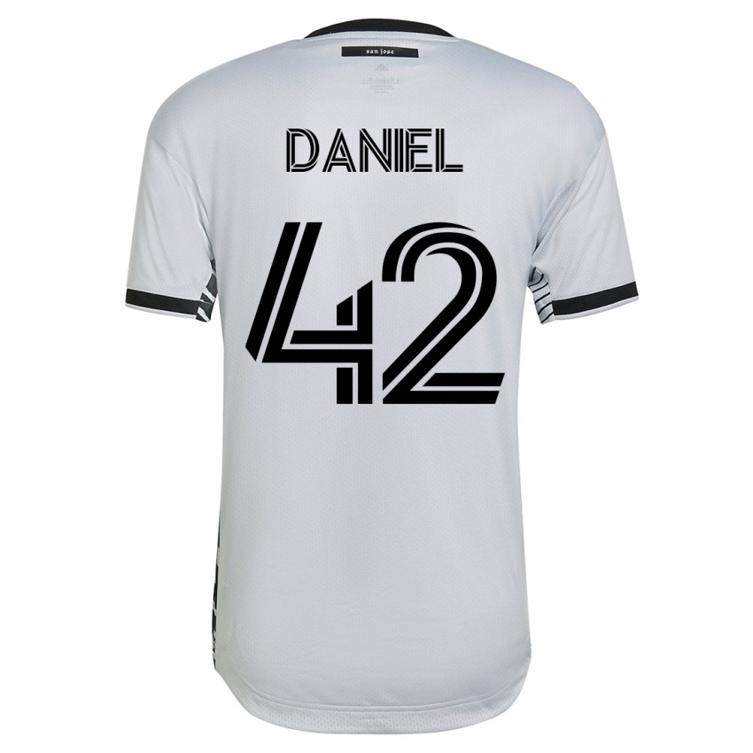 Damen Daniel #42 Weiß Auswärtstrikot Trikot 2023/24 T-Shirt Österreich