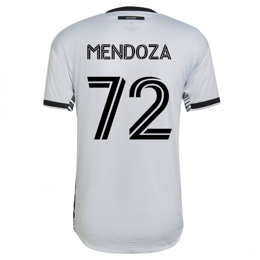 Damen Edwyn Mendoza #72 Weiß Auswärtstrikot Trikot 2023/24 T-Shirt Österreich