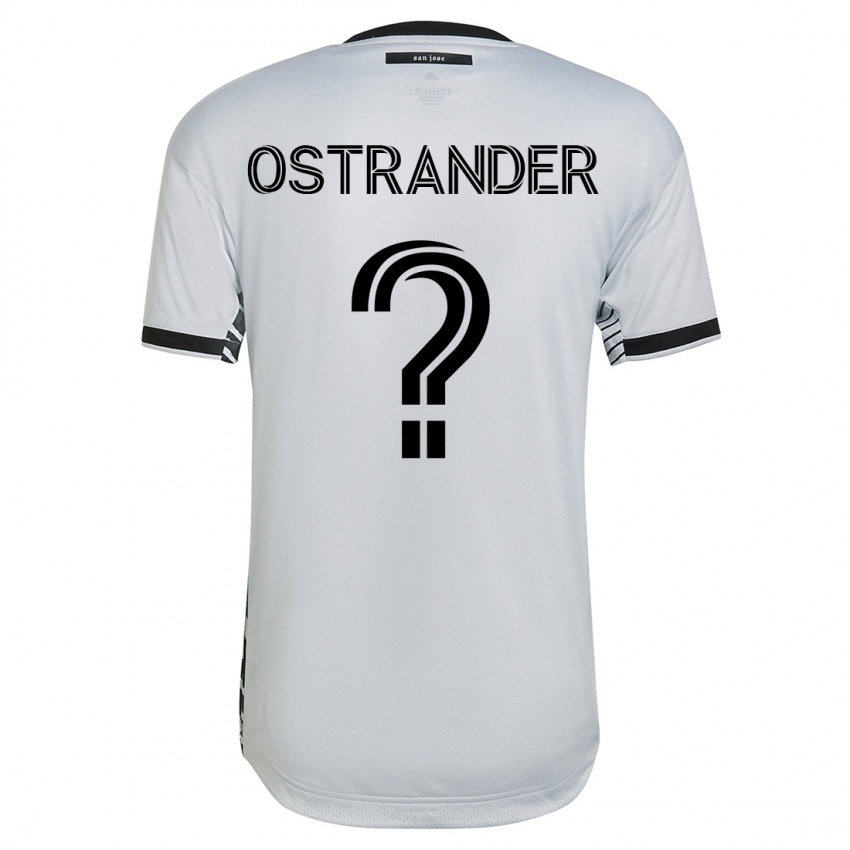 Damen William Ostrander #0 Weiß Auswärtstrikot Trikot 2023/24 T-Shirt Österreich
