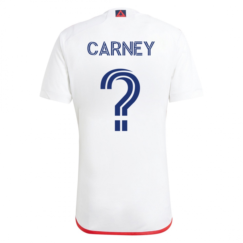 Damen Ryan Carney #0 Weiß Rot Auswärtstrikot Trikot 2023/24 T-Shirt Österreich