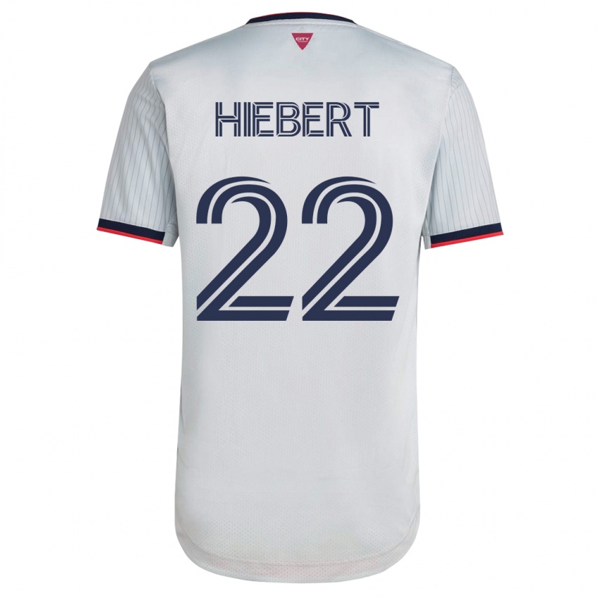Damen Kyle Hiebert #22 Weiß Auswärtstrikot Trikot 2023/24 T-Shirt Österreich
