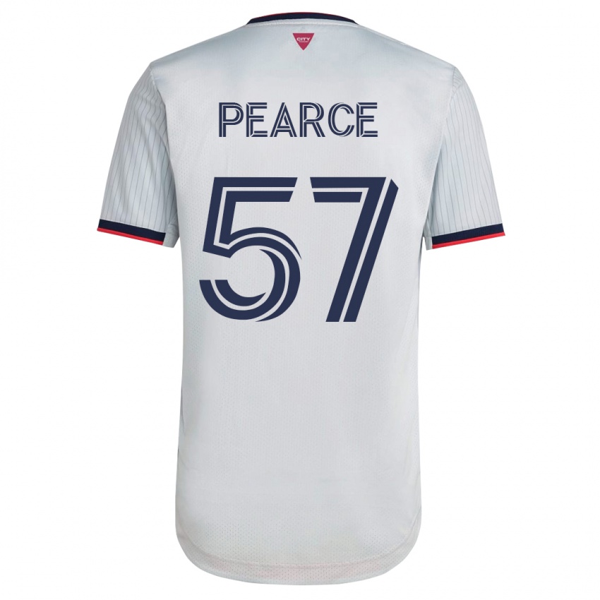 Damen Tyson Pearce #57 Weiß Auswärtstrikot Trikot 2023/24 T-Shirt Österreich