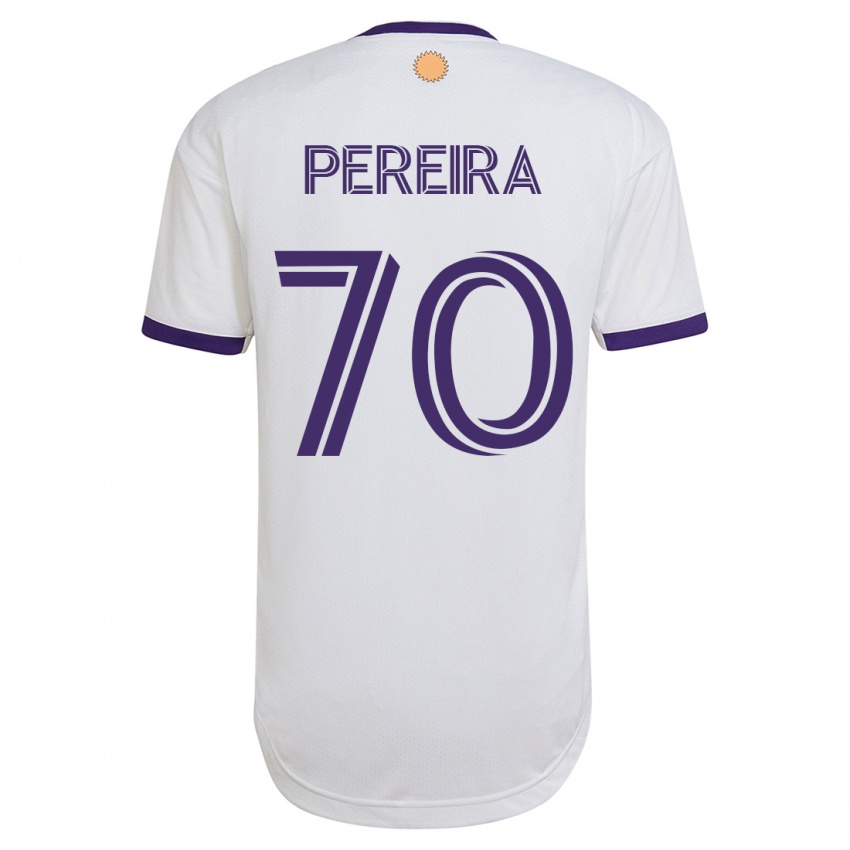 Damen Dominic Pereira #70 Weiß Auswärtstrikot Trikot 2023/24 T-Shirt Österreich
