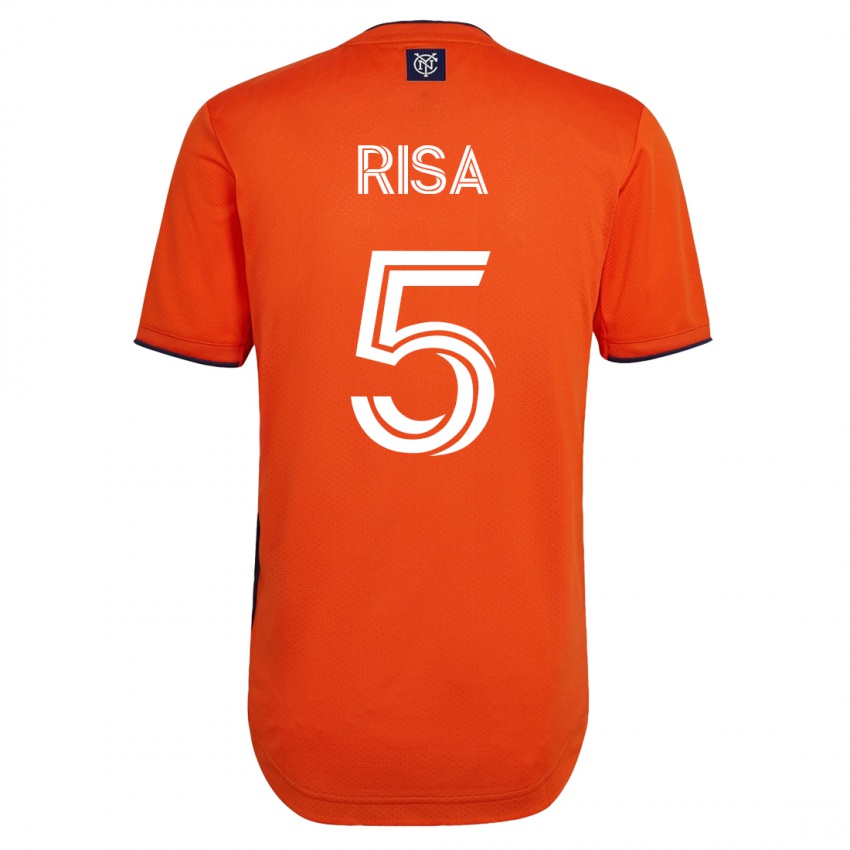 Damen Birk Risa #5 Schwarz Auswärtstrikot Trikot 2023/24 T-Shirt Österreich