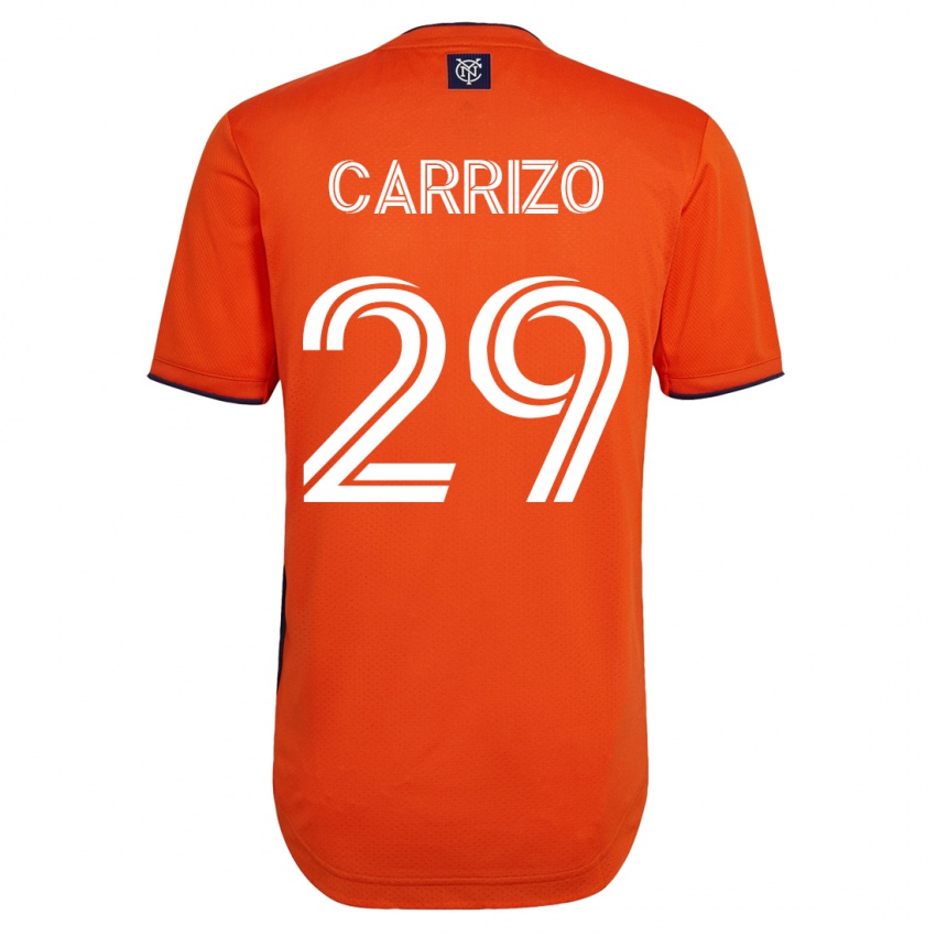 Damen Máximo Carrizo #29 Schwarz Auswärtstrikot Trikot 2023/24 T-Shirt Österreich