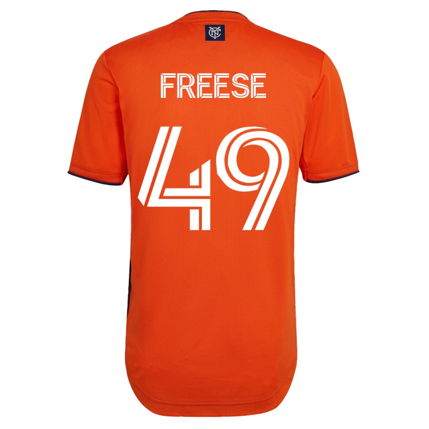 Damen Matt Freese #49 Schwarz Auswärtstrikot Trikot 2023/24 T-Shirt Österreich