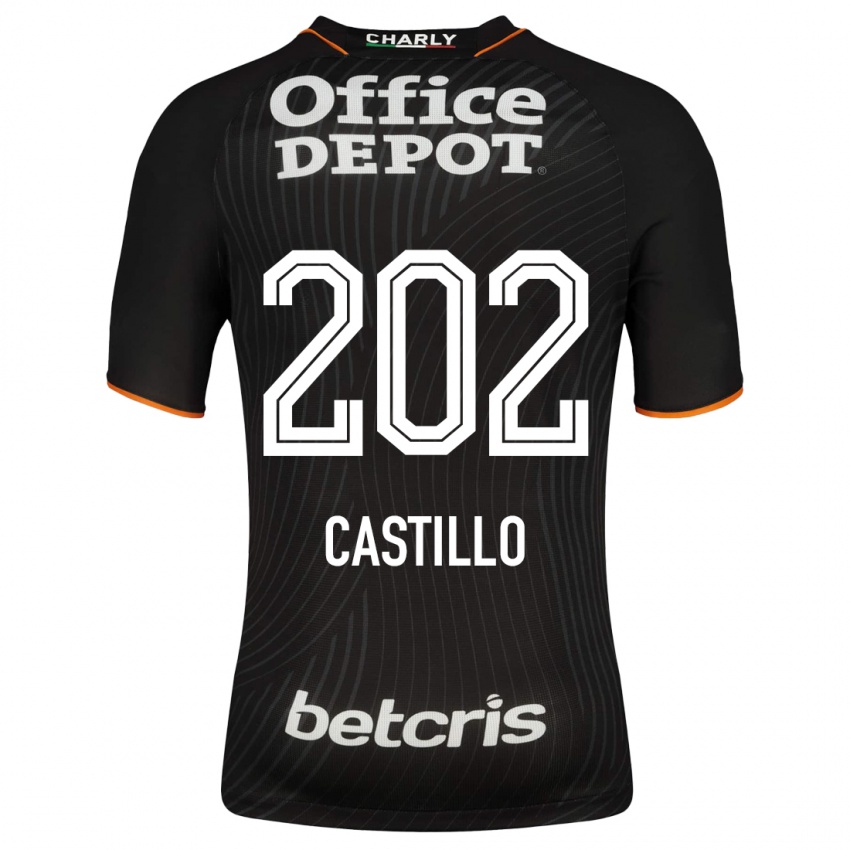 Damen José Castillo #202 Schwarz Auswärtstrikot Trikot 2023/24 T-Shirt Österreich