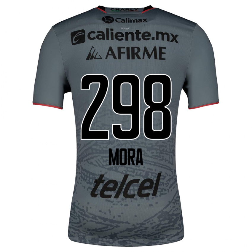 Damen Gilberto Mora #298 Grau Auswärtstrikot Trikot 2023/24 T-Shirt Österreich