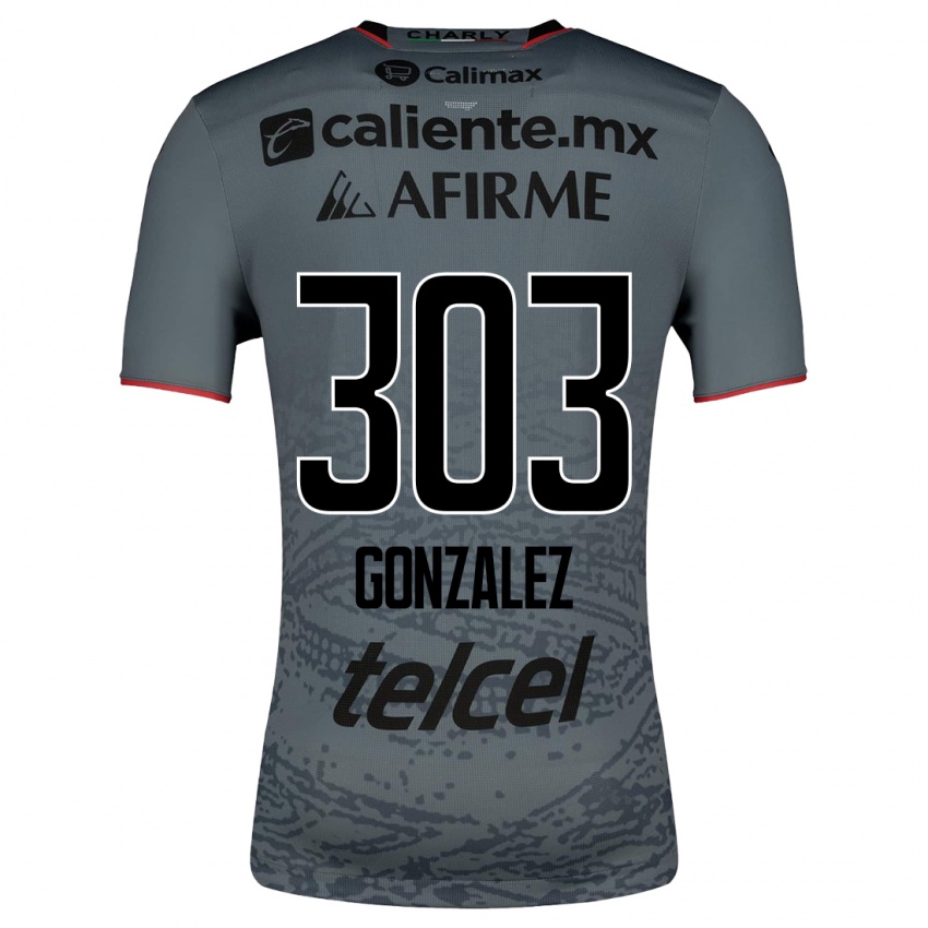 Damen Osmar González #303 Grau Auswärtstrikot Trikot 2023/24 T-Shirt Österreich