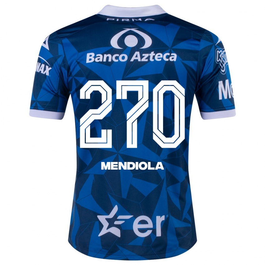 Damen Carlos Mendiola #270 Blau Auswärtstrikot Trikot 2023/24 T-Shirt Österreich