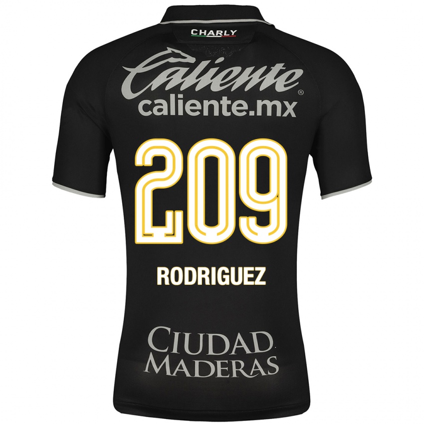 Damen Víctor Rodríguez #209 Schwarz Auswärtstrikot Trikot 2023/24 T-Shirt Österreich