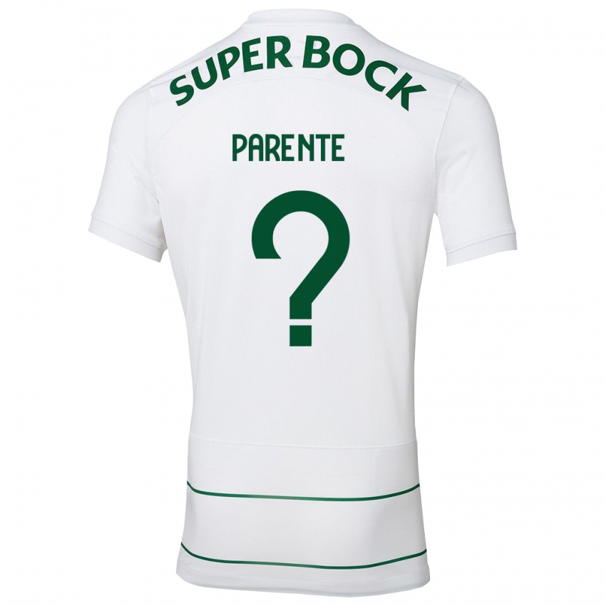 Damen Tiago Parente #0 Weiß Auswärtstrikot Trikot 2023/24 T-Shirt Österreich