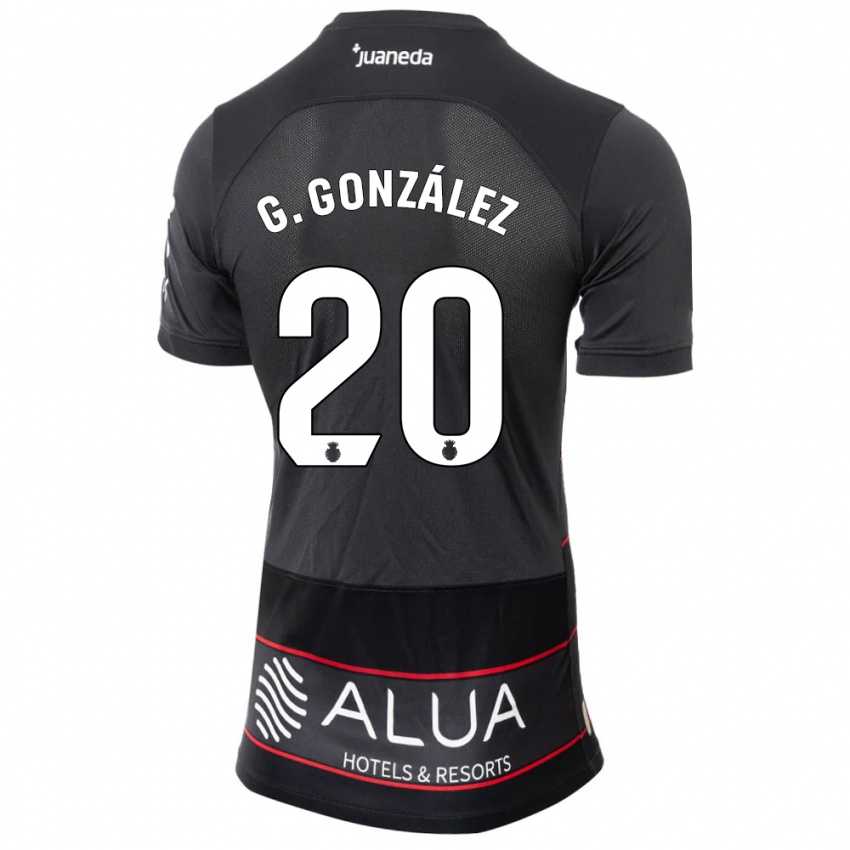 Damen Giovanni González #20 Schwarz Auswärtstrikot Trikot 2023/24 T-Shirt Österreich