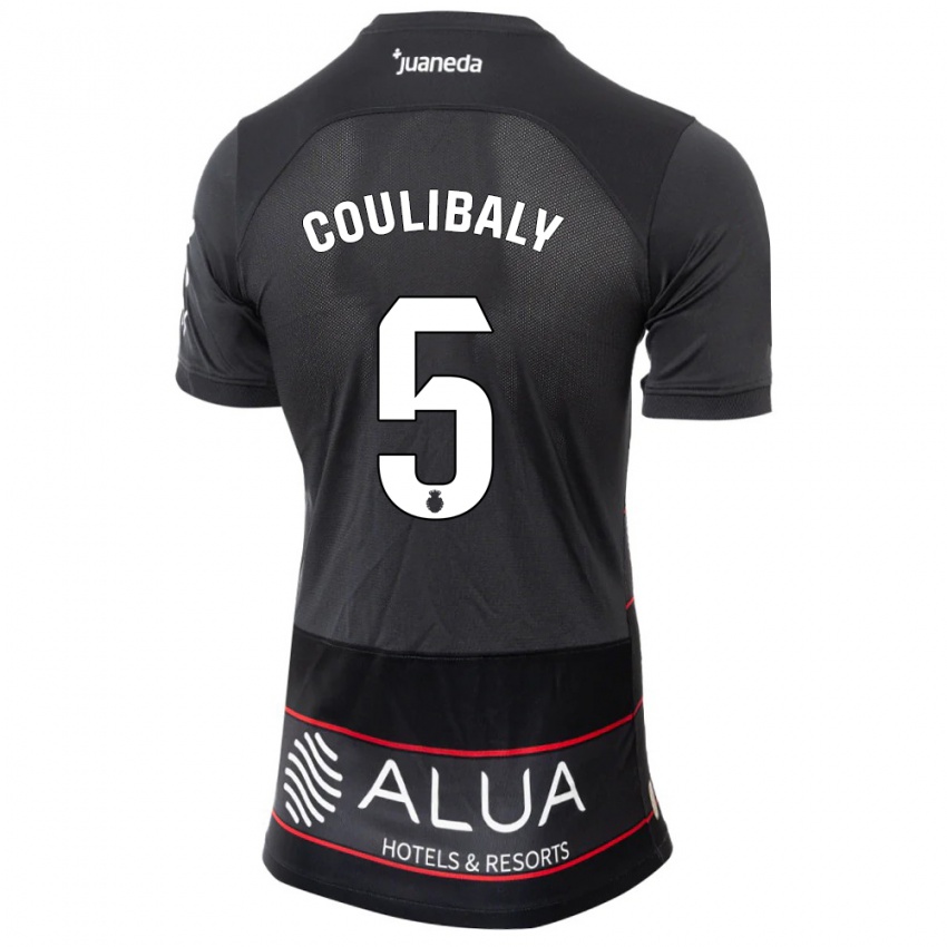 Damen Habib Anas Coulibaly #5 Schwarz Auswärtstrikot Trikot 2023/24 T-Shirt Österreich