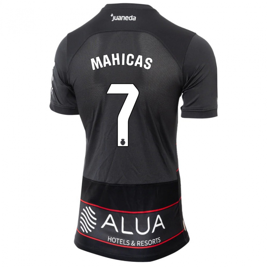 Damen Julián Mahicas #7 Schwarz Auswärtstrikot Trikot 2023/24 T-Shirt Österreich