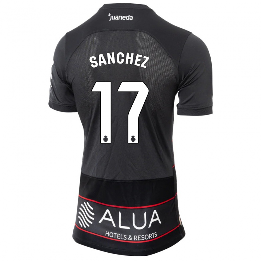 Damen Avelino Sánchez #17 Schwarz Auswärtstrikot Trikot 2023/24 T-Shirt Österreich