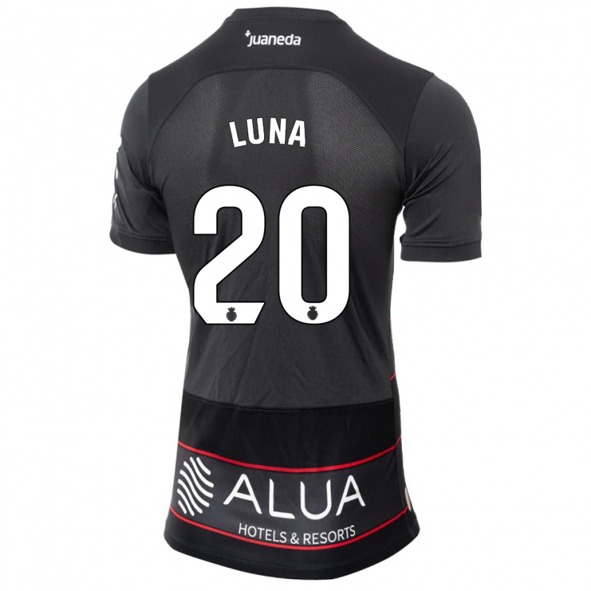 Damen Daniel Luna #20 Schwarz Auswärtstrikot Trikot 2023/24 T-Shirt Österreich